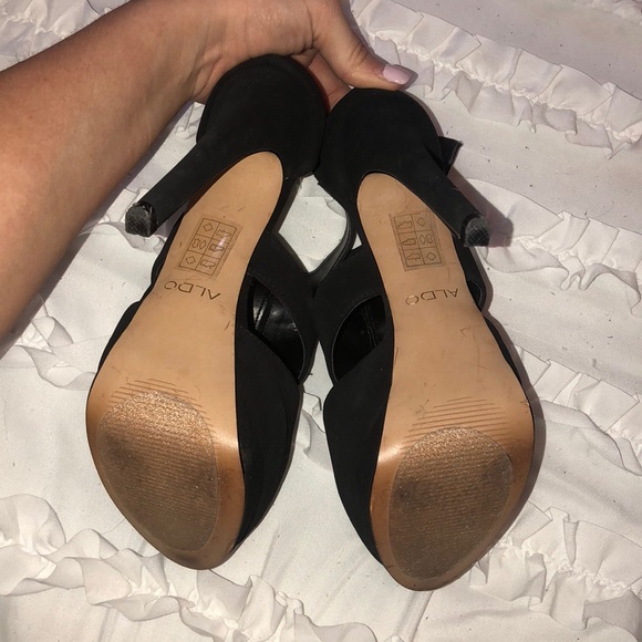 ALDO black heels - Picture 4 of 6